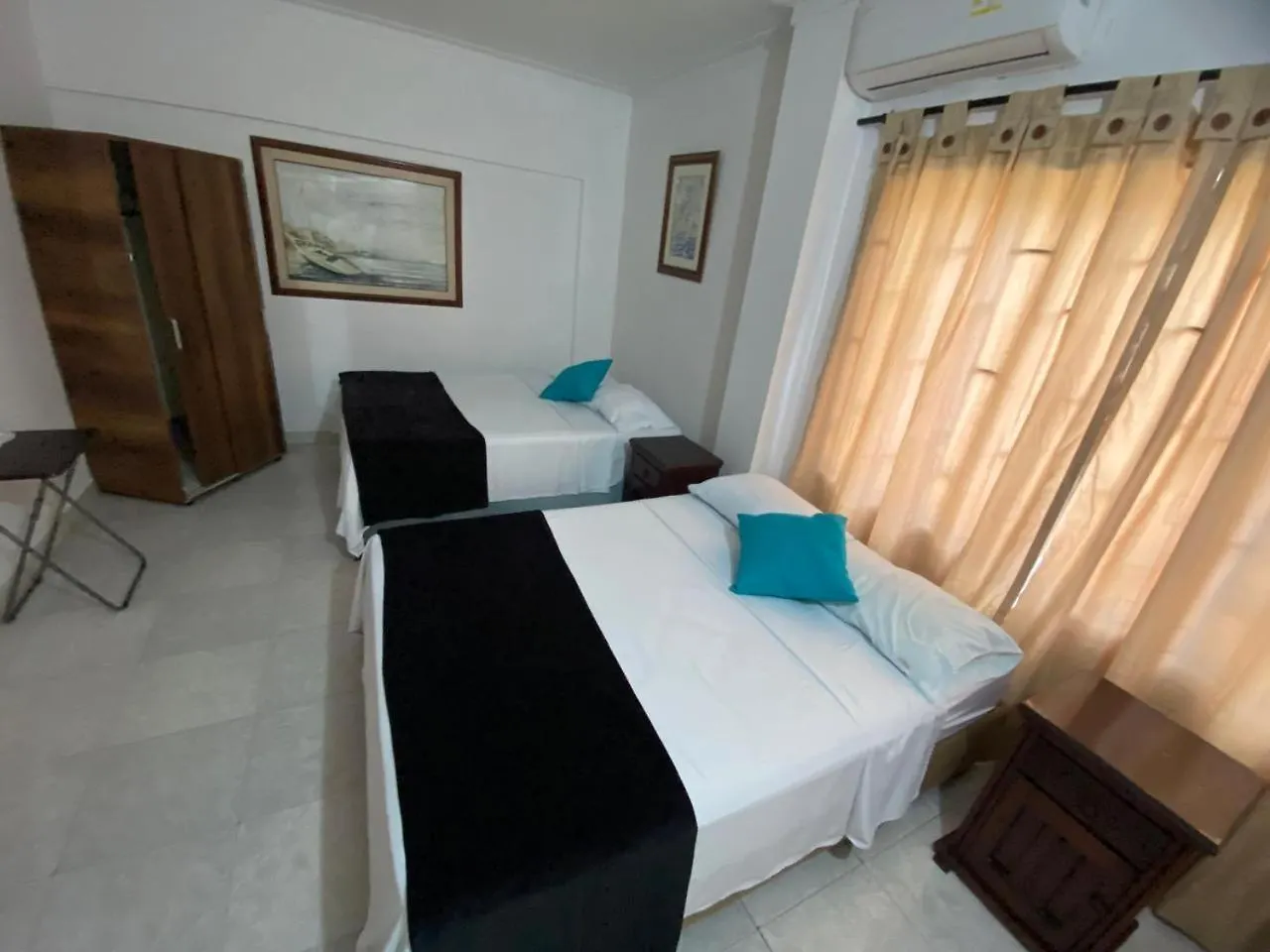Pensjonat Paraiso En Bocagrande Habitaciones Kartagena